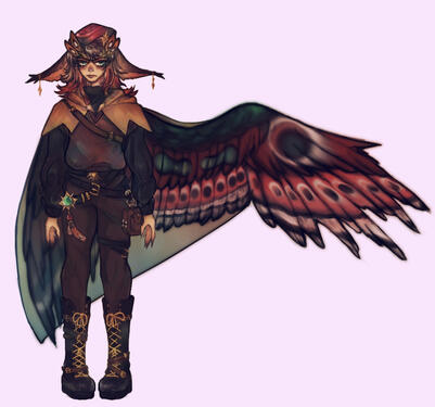 Landscape w/ character